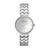 Relógio de Pulso Original Seculos Prata Aço Feminino 77235L0SV Prata