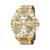 Relógio de Pulso Seculus Long Life Masculino 20854GPSV Dourado