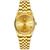Relógio de Quartzo Masculino Design Casual em Aço inoxidavel À prova d'água 3ATM Dourado