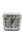Relógio Despertador de Mesa Para Casa Decoração Diversas Cores - EC5053 Branco