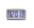 Relógio Digital Calendário Despertador Cabeceira e Mesa Sensor de Temperatura Branco