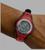 Relógio Digital Infantil para Crianças Esportivo Silicone Luz Led colorido Cronômetro/Calendário Alarme Sport Vermelho