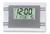 Relógio digital LCD de mesa ou de parede com alarme despertador temperatura e calendário Cinza