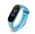 Relógio Digital Led Touch Adulto/Infantil Unissex Esportivo Pulseira Silicone Feminino/Masculino Prova Água Azul