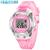 Relógio Digital Synoke Infantil Unisex Fashion Rosa