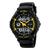 Relógio Esportivo Militar Masculino Skmei S-shock 0931 LED Digital Analógico À Prova D'Água Alarme Cronometro Quartz Junqiao Amarelo Claro