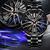 Relógio Esportivo Modelo Aro Roda Aço Inoxidável Analógico Azul 2