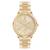Relógio Euro C/ Número Romano Feminino Dourado