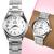 Relógio Feminino Aço Inox Quartz Prata Original Pequeno Casual Prata