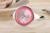 Relógio Feminino Bracelete Aço Inoxidável Redondo Rosa