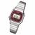 Relógio Feminino Casio Social Aço Inox Digital La670Wa-4Df Preto