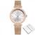 Relógio Feminino Diamond Naviforce Analógico Luxo Nf 5019 2-ROSE