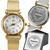 Relógio Feminino Dourado Quartz Banhado a Ouro + Caixa Premium Casual Dourado