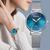 Relógio Feminino Linjie Luxo Aço Inoxidável Analógico Quartz Azul