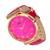 Relógio Feminino Luxo A Prova DÁgua Zie Pink