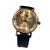 Relógio Feminino Sextavado Luxo Kaiqing A Prova D'Água Dourado