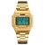 Relógio Feminino Skmei 1328 Digital Esportivo Vintage Luxo Dourado