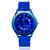 Relógio Feminino Womage Fashion Silicone Analógico Quartzo Azul