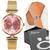 Relógio Feminio Pequeno Prova Dagua Cores Top Dourado Prata Original Garantia Dourado & Rose