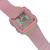 Relógio Infantil Digital Completo Quadrado A Prova DAgua Rosa