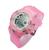 Relógio infantil Digital de pulso Prova D'água Ajustável rosa