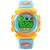 Relógio Infantil Digital Skmei Colorido Azul claro e Laranja