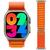 Relogio Inteligente Hw9 Ultra Max Amoled Smart Watch Gps Bússola Android iOS Lançamento Laranja