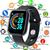 Relogio Inteligente Smartwatch Bluetooth Preto compativel com IPHONE Preto