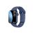 Relógio inteligente smartwatch s8 troca pulseira ligações android e ios - aws Azul