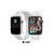 Relógio inteligente smartwatch s8 troca pulseira ligações android e ios - aws Branco