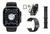 Relogio Inteligente W68+ Ultra Pro Monitor Caminhada Unissex Serie 8 Watch Ultra 49mm C/NF Preto