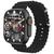 Relógio Inteligente W69 Ultra Watch Academia Corrida Masculino Feminino Amoled 2GB Coloca Musica Preto