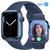 Relógio inteligente Watch8 Pro 2024 8ª geração NFC GPS tela infinita 2.2'' Alta definição Smartwatch W28 Pro masculino e feminino Azul