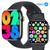 Relógio inteligente Watch9 Pro 2024 9ª geração NFC GPS tela infinita 2.2'' Alta definição elegância Qualidade Smartwatch masculino e feminino Preto