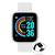 Relógio Inteligente Y68 Monitoramento de Saúde, SMS, ligações Compativel com iphone e android Branco