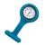 Relógio Lapela de Bolso para Enfermagem Colorido Supermedy Quartz azul bebê