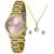 Relógio Lince Feminino Lrgh143L Ky32R1Kx Dourado + Semijóia Dourado