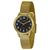 Relógio Lince Lrg4653L P2Kx Feminino Dourado Mostrador Preto Amarelo