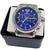 Relógio Masculino Clássico Luxo DHP Prova dagua Prateado, Azul