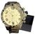 Relógio Masculino de Aço Premium Com Caixinha Lindo Presente Relógio Dourado/Dourado 2