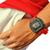 Relógio Masculino Digital Retrô A Prova DAgua DHP Preto/Vermelho