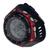 Relógio Masculino Digital W133 Blogueiro Prova DAgua Oceano Preto/Vermelho