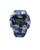 Relógio Masculino Esportivo Digital À Prova De Água 3 ATM Luz Metal Borracha Camuflado Verde com caixa Azul