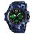 Relógio Masculino Esportivo Digital Skmei 1155 Prova D'água Camuflado Azul