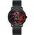 Relógio Masculino Esportivo Sanda Roda Giratória 360 Graus Aço Inox Vermelho