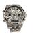 Relógio Masculino Luxo 2 Máquinas Prateado