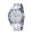 Relógio Masculino Luxo Chaoyada Quartzo Com Estojo Analógico Prata Branco