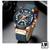 Relógio Masculino Luxo Curren 8329 - Com estojo - Várias Cores Azul