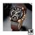 Relógio Masculino Luxo Curren 8329 - Com estojo - Várias Cores RoseGold
