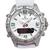 Relógio Masculino Luxo Prova DAgua Pallyjane Branco/Prata